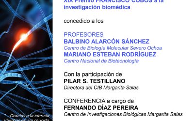 Convocado el acto de entrega del XIX Premio Fundación Francisco Cobos